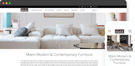 Anima Domus - The Concept Of Home Mobile & Desktop Version